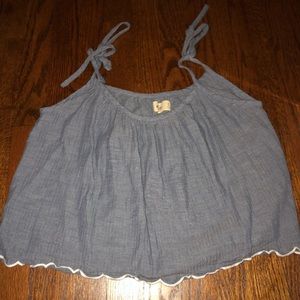 Hollister Tie Sleeve Tank